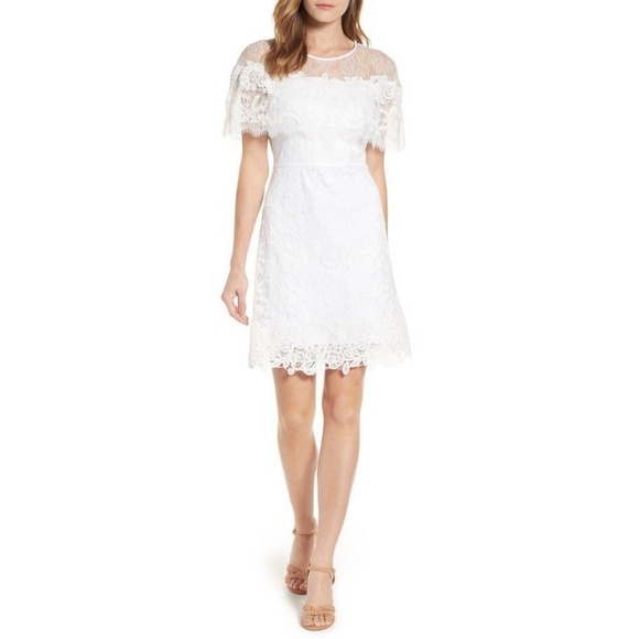 Kobi Halperin Dresses & Skirts - NWT Kobi Halperin White Lace Dress 6